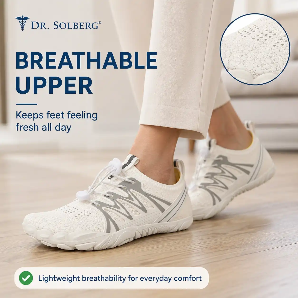Breathable upper Dr. Solberg shoes